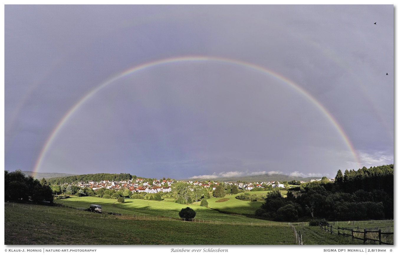 Rainbow over Schlossborn
